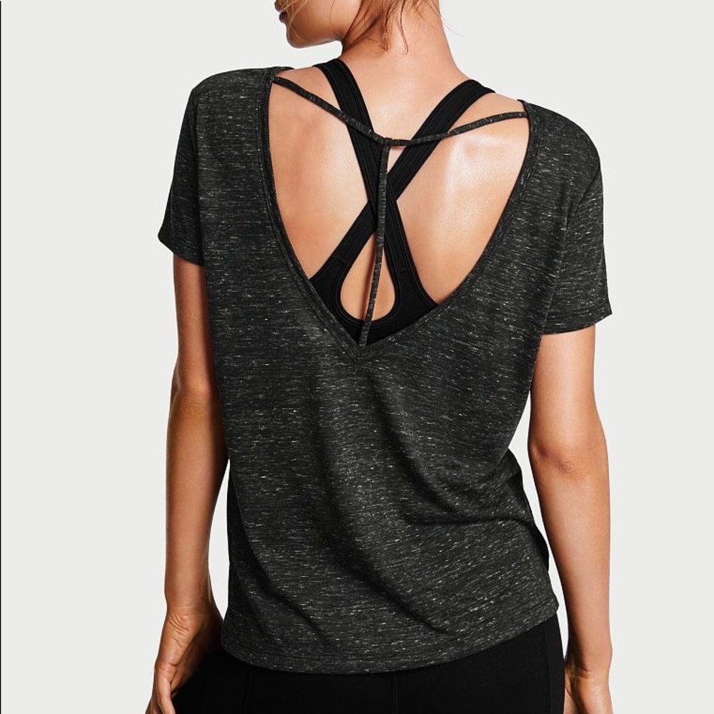Victoria secret Y-back tee black size S